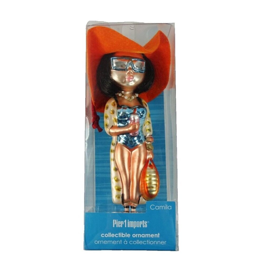 Camila Pier 1 Imports Christmas Ornament Girlfriend Designs